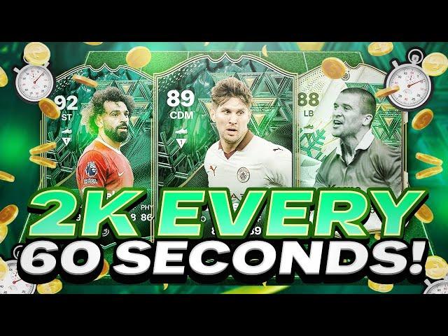 OMG! 2K EVERY 60 SECONDS EAFC 24 BEST TRADING METHOD (EA FC 24 SNIPING FILTERS & FLIPPING)