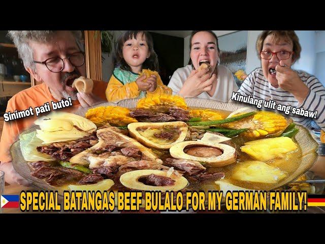 Cooking special Batangas Bulalo for my German Family.muntik na kinulang ang sabaw dahil sa sarap.