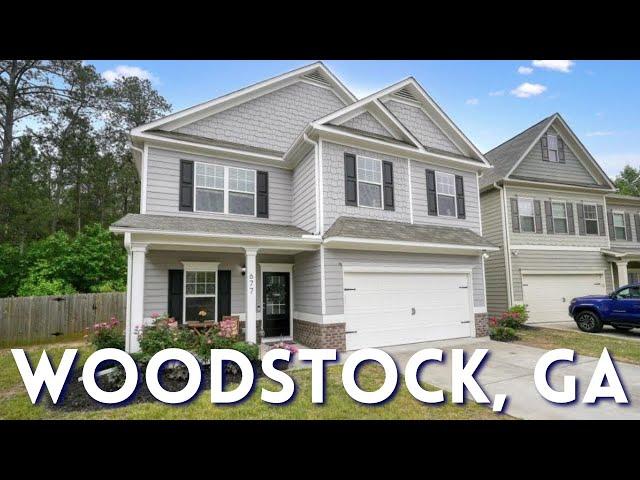 Tour a 4-Bed Home with Direct Access to Nature in Woodstock, GA