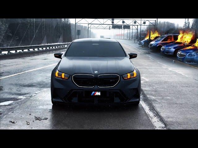 BMW G90 ///M5 Drift & Burnouts