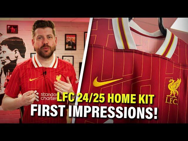LIVERPOOL 24/25 HOME KIT REVEALED! REACTION AND FIRST IMPRESSIONS!