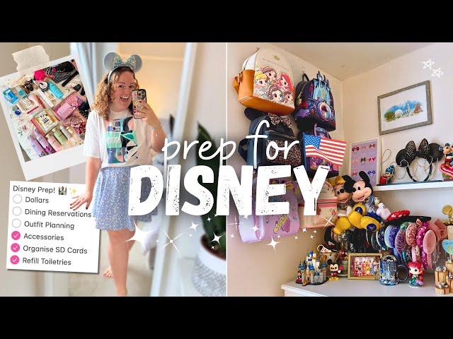 DISNEY WORLD PREP!  running errands, outfit planning & logistics • our 2025 plans & itinerary ️