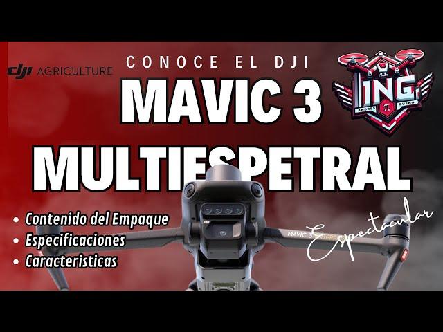 Unboxing Mavic 3 Multiespectral conoce sus características y Especificaciones a fondo ⭐️