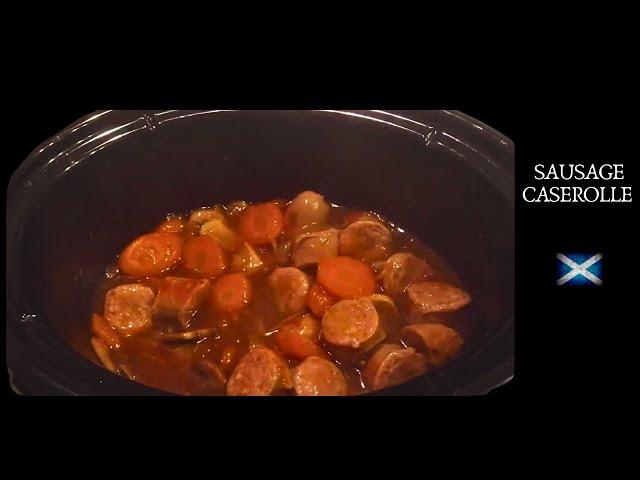 Easy Slow Cooker Sausage Casserole Recipe & Cook With Me! :)