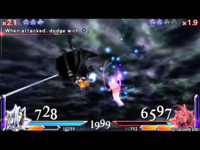 Dissidia Duodecim Sephiroth (Marsh9090) vs Kuja (Yoru)