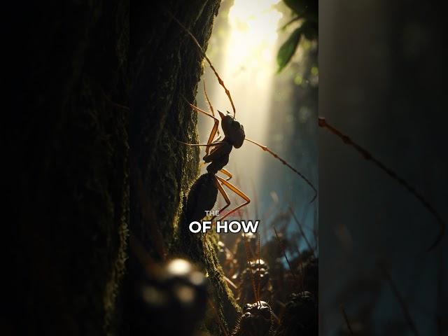 YOU Won't Believe the Connection Between These ANTS and the TREE?!? | #shorts #lexfridman