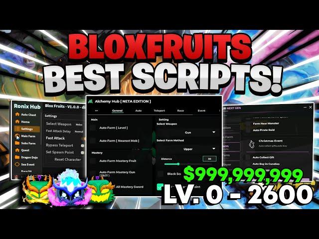 [NEW] BLOX FRUITS SCRIPTS  NO KEY, Fastest Auto Farm, Devil Fruit Sniper, Mastery Farm PASTEBIN 2025