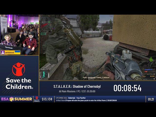 #ESASummer18 Speedruns - S.T.A.L.K.E.R.: Shadow of Chernobyl [All Main Missions] by antidotsrd