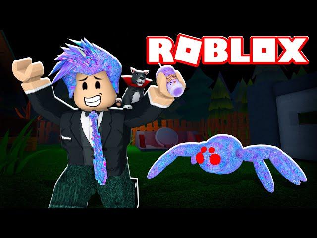 LOKIS CORRENDO DA ARANHA ROXINHA| Roblox - Spider