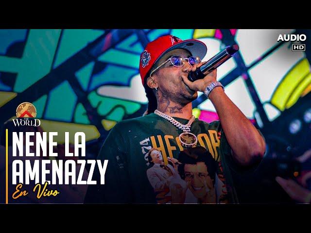 PARTY EN VIVO! - El Nene Amenazzy en The World AUDIO FULL CALIDAD (Sorpresa al Final del video)