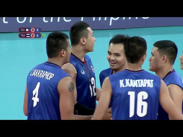 SEA Games 2019: Philippines VS Thailand Men's Division SEMI-FINALS | Volleyball