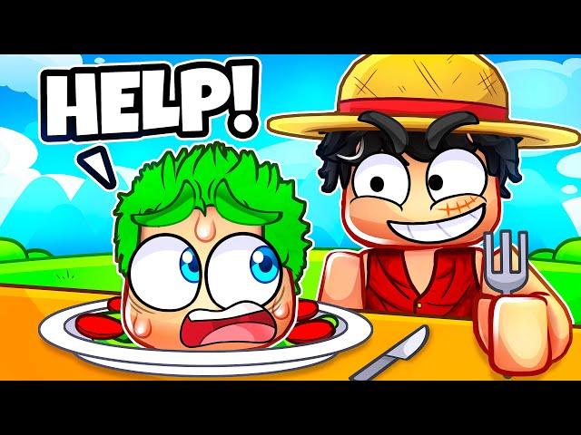 Roblox EAT ME with Luffy & Zoro!