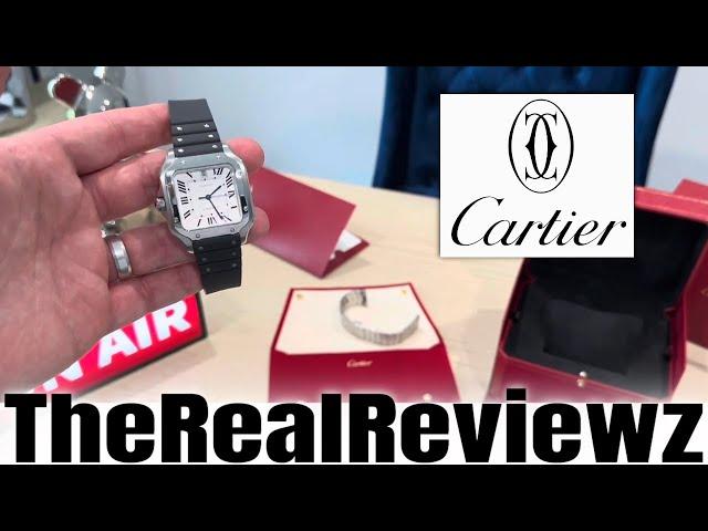 Cartier Santos | Rubber Strap Review