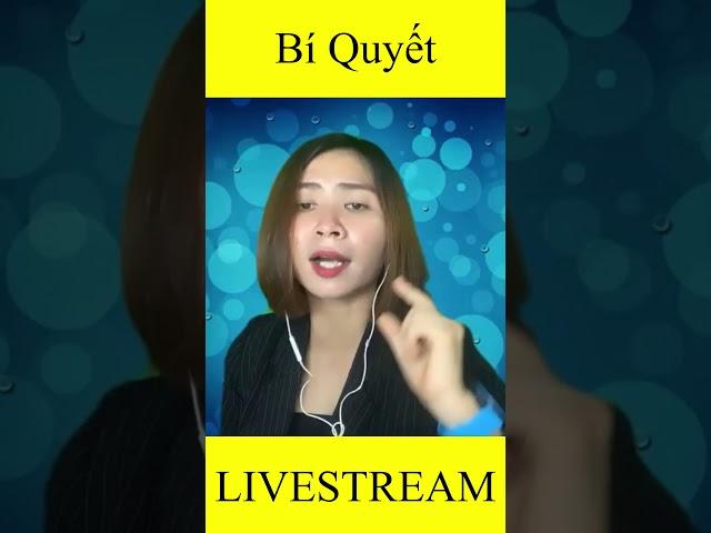 Bí quyết livestream | Trần Khánh Hòa #Shorts