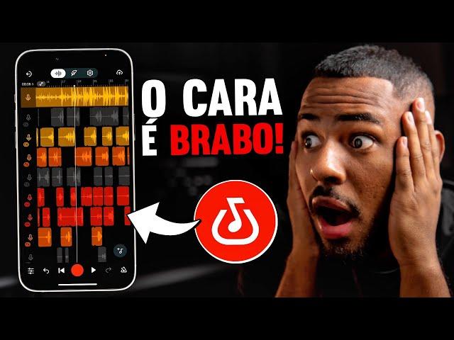 OLHA O FLOW DESSE MANO NO BANDLAB!! Reagindo a músicas feitas no celular