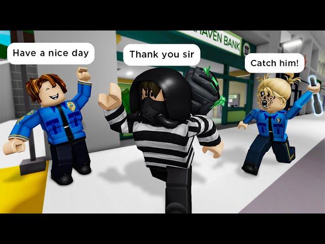 ROBBER 2: THE MONEY HEIST  Roblox Brookhaven  RP - Funny Moments