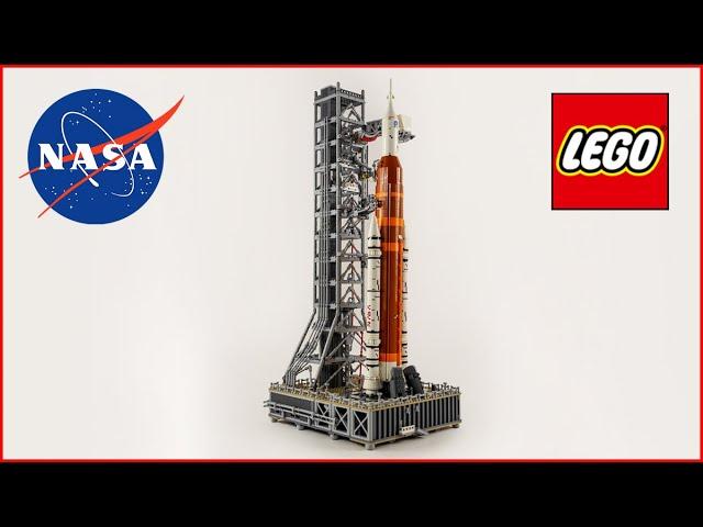 LEGO Ideas 10341 NASA Artemis Space Launch System Speed Build - Brick Builder