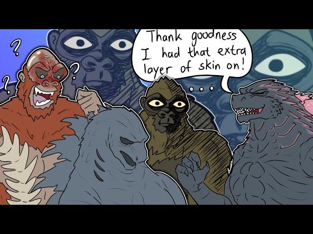 Scar King STEALS Godzilla's SKIN | Comic Dub