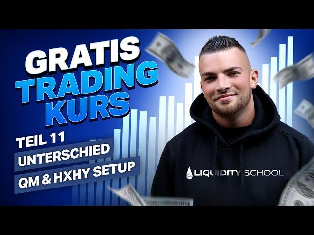 Gratis Trading Kurs für Anfänger - SMC Liquidity Trading Strategie (deutsch) - QM vs. HXHY Setup