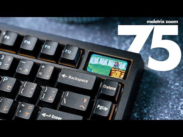 The Perfect 75% Keyboard + LCD Screen & MORE | Meletrix Zoom75