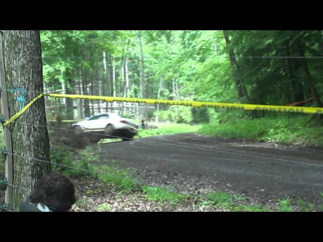 Stpr 2012 Justin Pritchard Rollover big roll rally