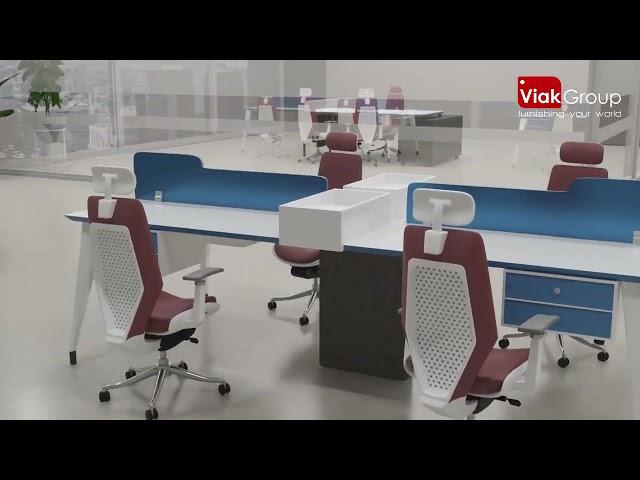 Modular Office Furniture by Viak Group