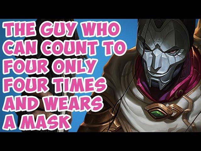 THE GUY WHO CAN COUNT TO FOUR ONLY FOUR TIMES AND WEARS A MASK