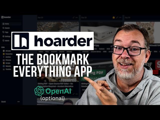 Organize Your Digital Life with Hoarder: Images, Notes, and Bookmarks