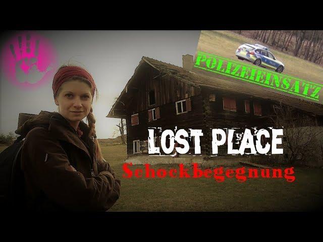 Lost Place ️ Polizeieinsatz - Schockbegegnung  4K - Vanessa Blank