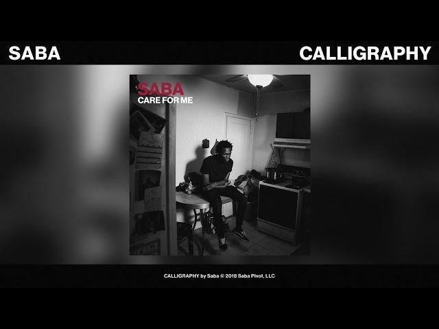 Saba - CALLIGRAPHY (Official Audio)