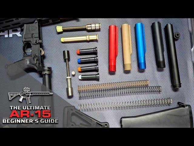 Ep-9: Choosing the Right AR-15 Buffer Weights, Springs & Buffer Tubes... Starts Here!