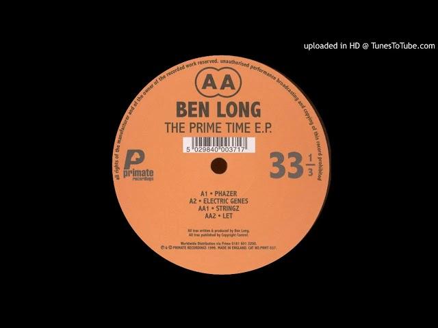 BEN LONG//Stringz(Primate Records/1999)