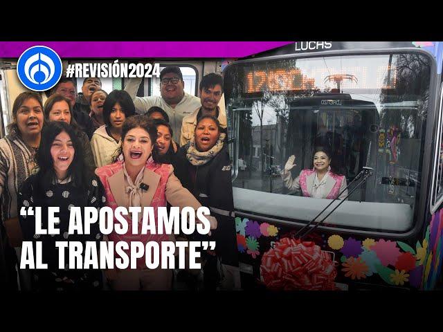 #Revisión2024 Brugada promete 5 líneas de cablebús e invertir en Metro