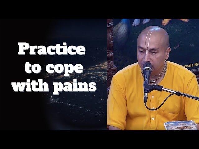 H.G. Gauranga  Prabhu | Practice to cope with pains | ISKCON Chowpatty