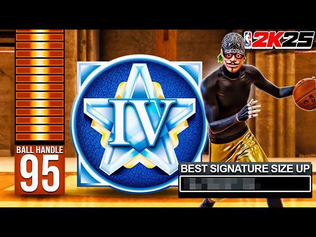 IS STEVE FRANCIS SIG SIZE UP WORTH 95 BALL HANDLE? (NBA 2K25) BEST STARTER 4 DRIBBLE MOVES