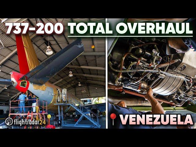 A Venezuelan 737-200 gets a new lease on life