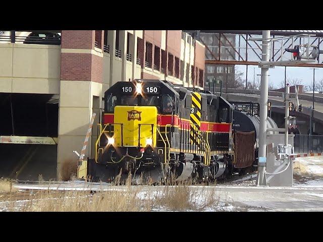 Iowa Interstate 0900 Silvis Switch heading to Rock Island January 6, 2025