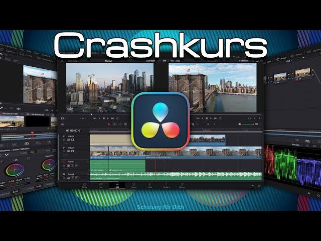 Crashkurs für Anfänger | DaVinci Resolve 18 Tutorial Deutsch