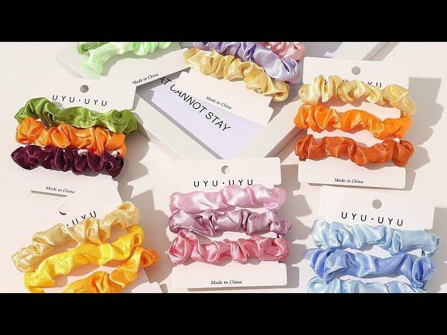 DIY mini scrunchie, small business ideas