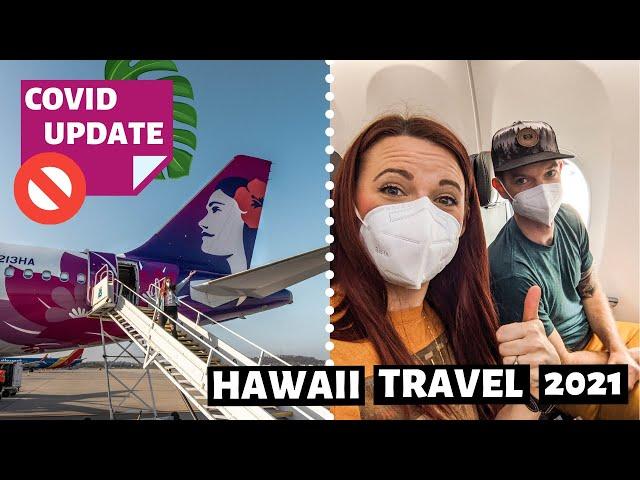 FLYING TO MAUI IN 2021 // Hawaiian Airlines  // Covid -19 Requirements Step by Step guide