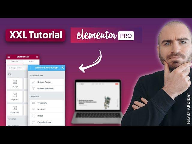 Elementor Pro Tutorial für Anfänger 2022