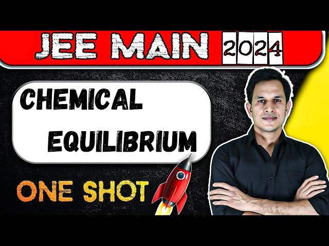 Master Chemical Equilibrium in One Shot with Prince Sir | JEE One shot #ncert #neet #jee #revision