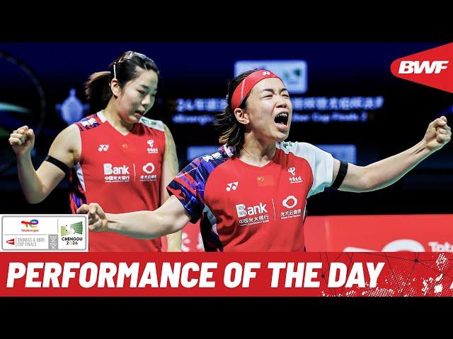 TotalEnergies Performance of the Day | Chen Qing Chen and Jia Yi Fan clinch their way through!