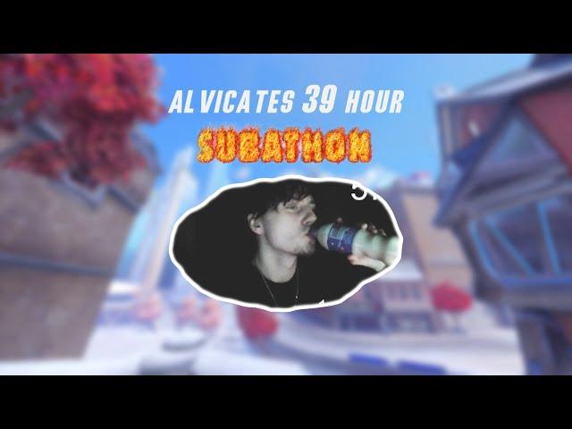 alvicate chugs Pilk in 39hr subathon // PART 1/2