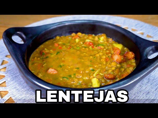 Como cocinar LENTEJAS de manera fácil y con un sabor especial/recetas para toda ocasión