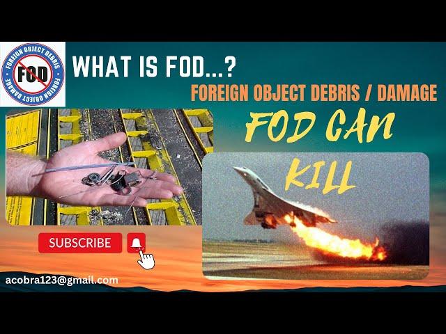 What Is Foreign Object Damage (FOD) | Why Does FOD Matter?, #FOD_can_kill