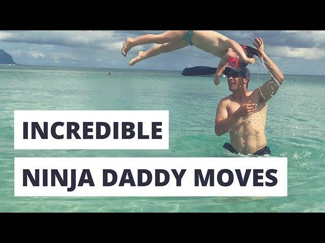 Ninja Daddy's crazy holiday stunts