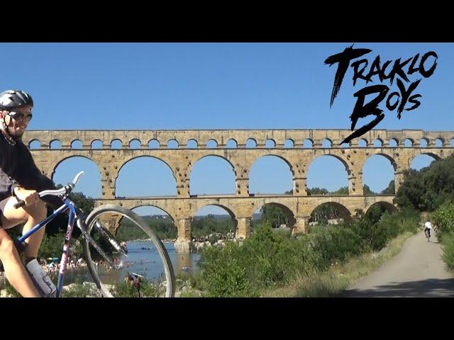 Fun tracklocross ride in Nimes (France)