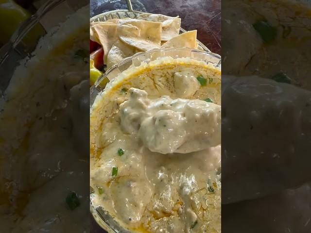 Homemade fontina lobster dip!