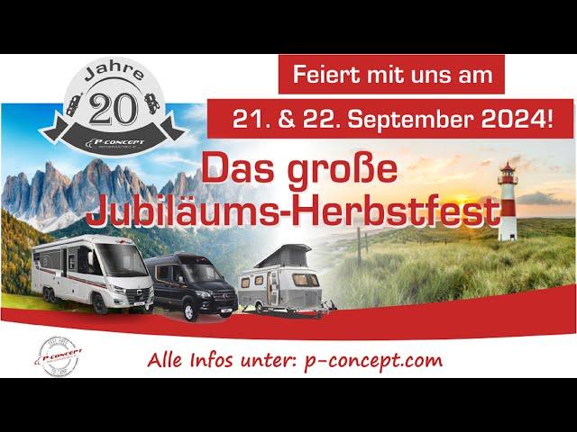 Feiert mit uns 20 Jahre P-concept vom 21.09.-22.09.2024